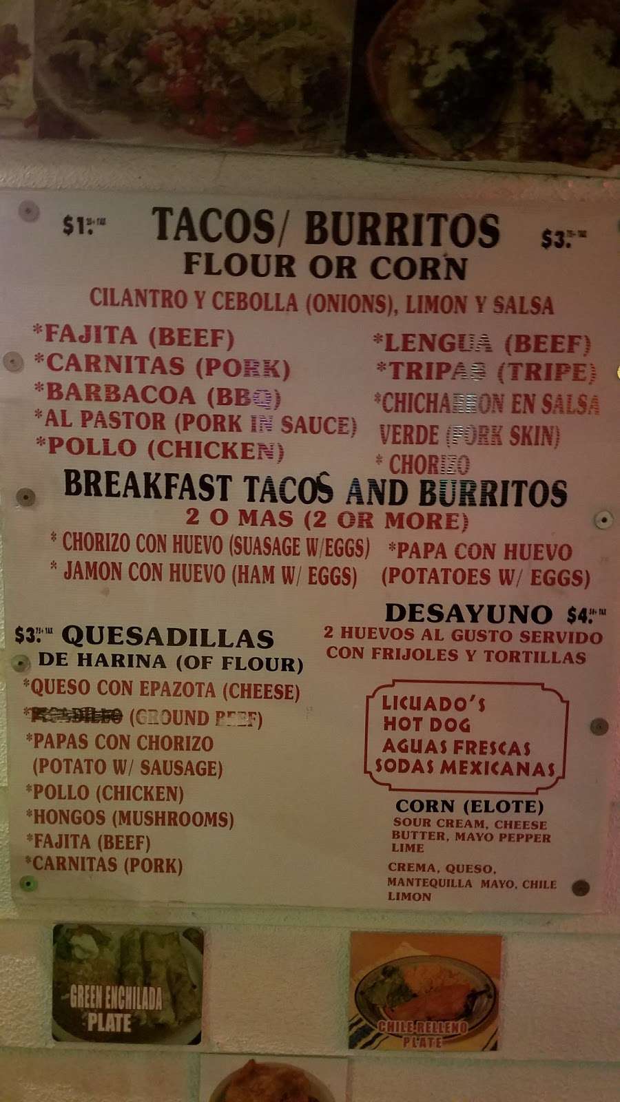 Dannys Tortas Y Tacos | 3736 Marvin D Love Fwy, Dallas, TX 75224, USA | Phone: (214) 375-2860