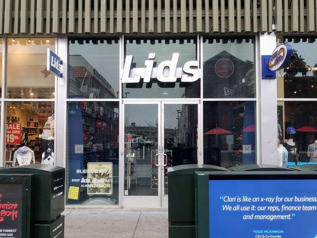 Lids | 75 Jefferson St, San Francisco, CA 94133, USA | Phone: (415) 765-1533