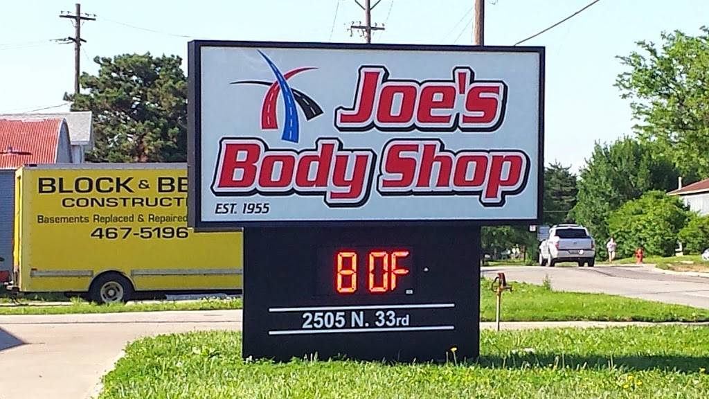 Joes Body Shop | 2505 N 33rd St, Lincoln, NE 68504, USA | Phone: (402) 464-1114