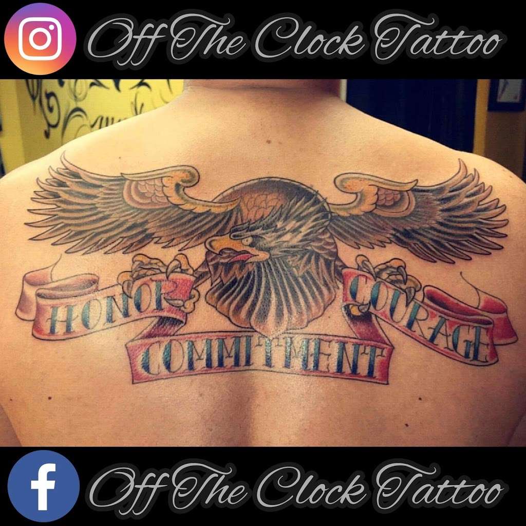 Off The Clock Tattoo | 1917 Castroville Rd, San Antonio, TX 78237, USA | Phone: (210) 993-1787