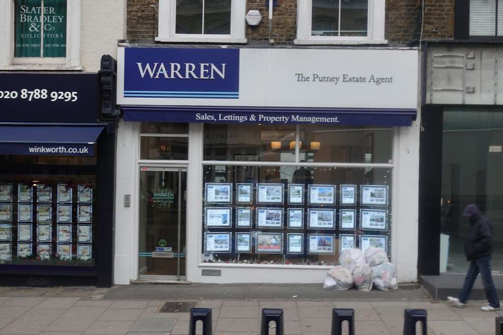 Warren | 194 Upper Richmond Rd, London SW15 2SH, UK | Phone: 020 8780 1100