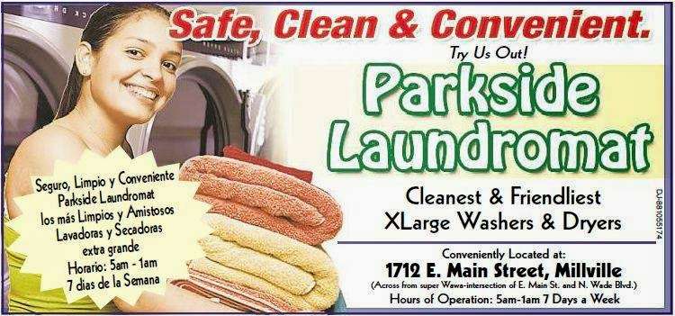 Parkside Laundromat | 1712 E Main St, Millville, NJ 08332, USA | Phone: (856) 327-4377