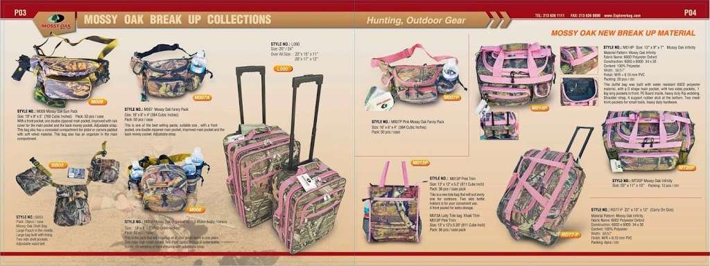 Explorer Bag | 1710 W 2nd St, Pomona, CA 91766, USA | Phone: (909) 622-6666