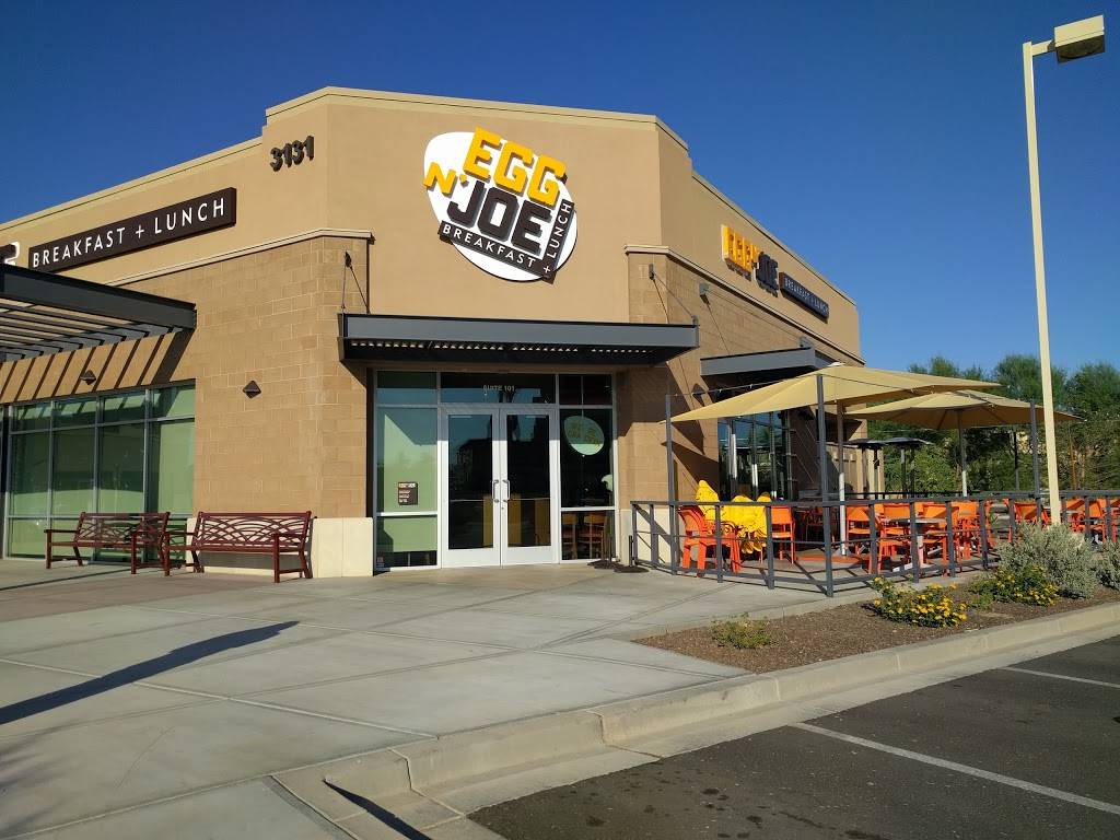 Egg N Joe (SanTan Village) | 3131 S Market St #101, Gilbert, AZ 85295, USA | Phone: (480) 625-3709