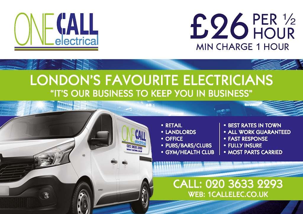 One Call Electrical | 44 Links View Rd, Croydon CR0 8NA, UK | Phone: 020 3633 2293