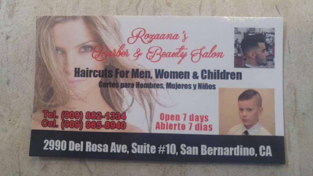 Rozaanas Barber and Beauty Salon | 2990 Del Rosa Ave N, San Bernardino, CA 92404, USA | Phone: (909) 965-8940