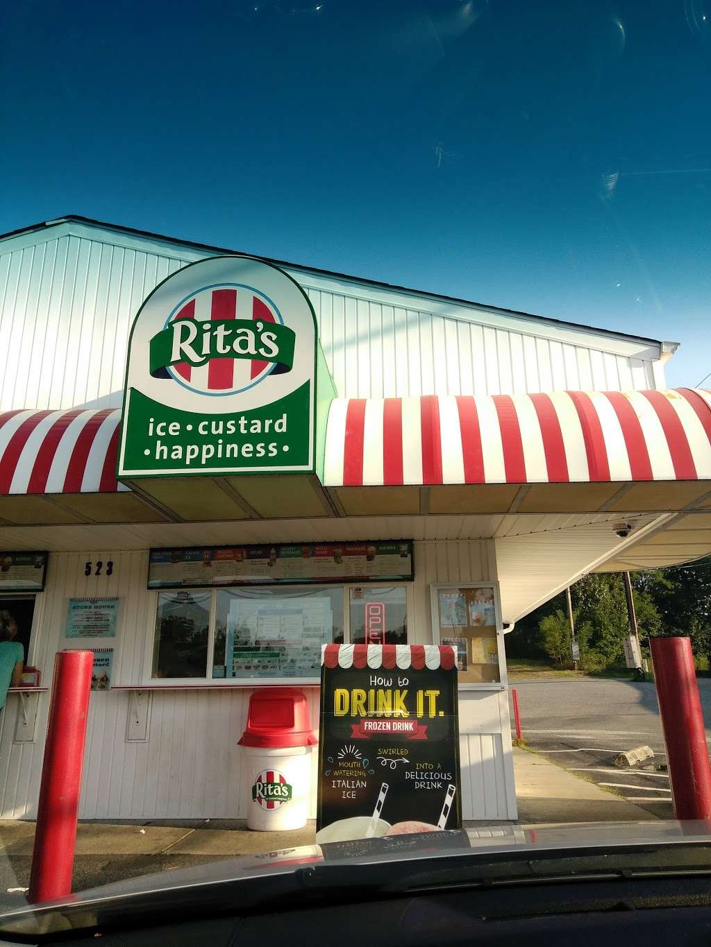 Ritas Italian Ice & Frozen Custard | 523 Pulaski Hwy, Joppa, MD 21085, USA | Phone: (410) 679-7452