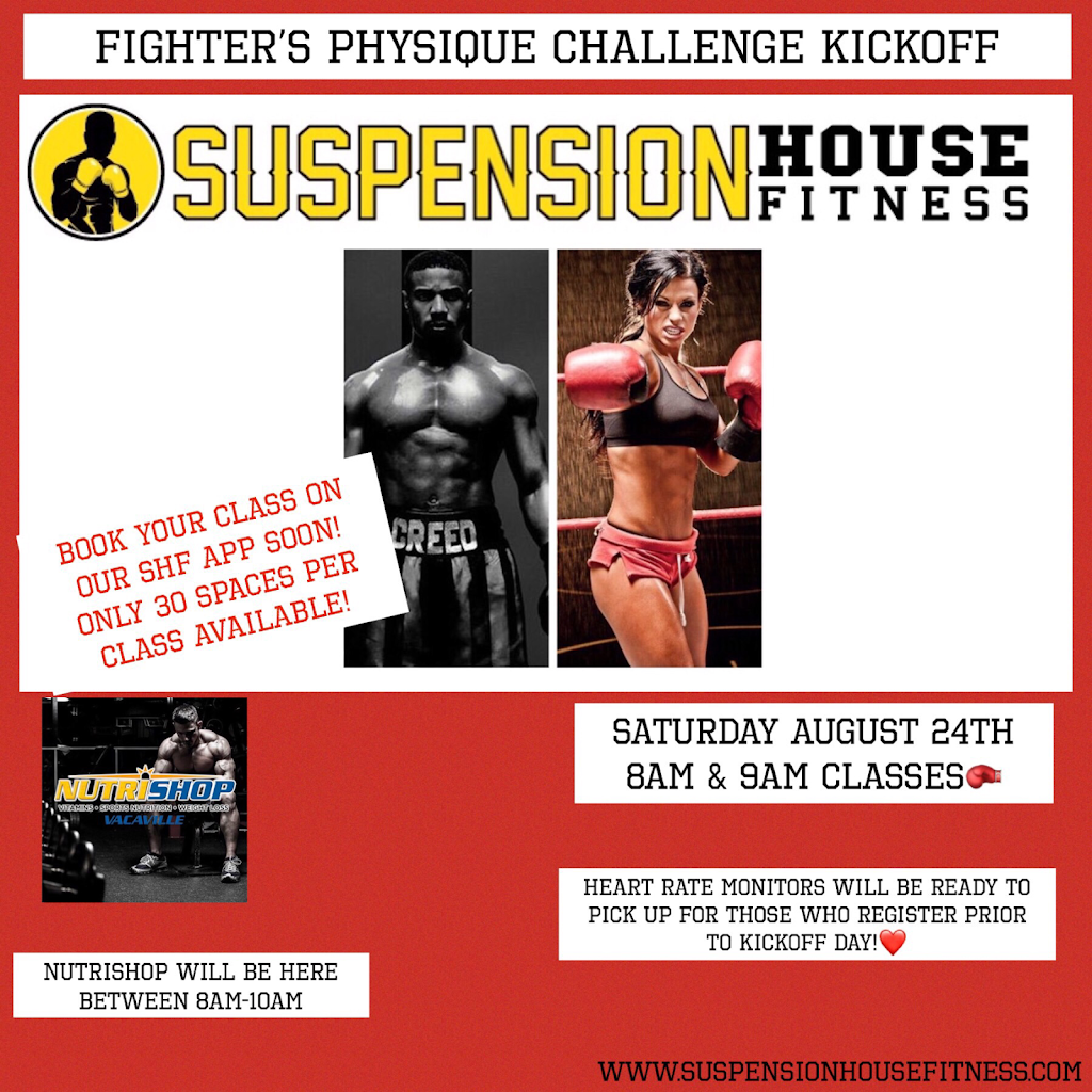 Suspension House Fitness | 779 E Monte Vista Ave suite b, Vacaville, CA 95688, USA | Phone: (707) 469-3257