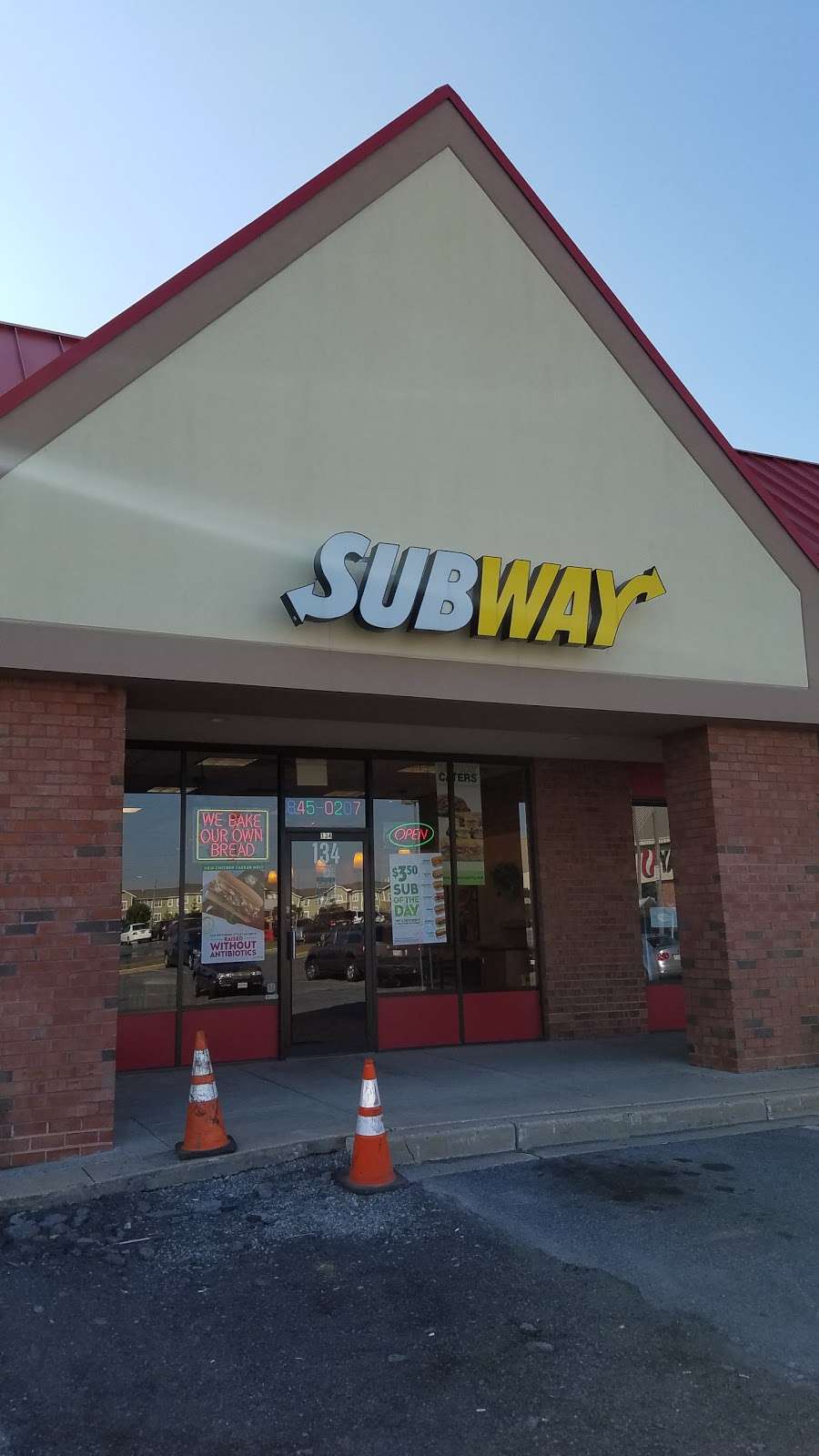 Subway Restaurants | 134 Walkers Village Way, Walkersville, MD 21793 | Phone: (301) 845-0207