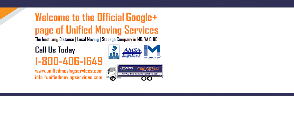 Unified Moving Services LLC | 2013 Beaver Rd Unit A, Hyattsville, MD 20785, USA | Phone: (800) 406-1649