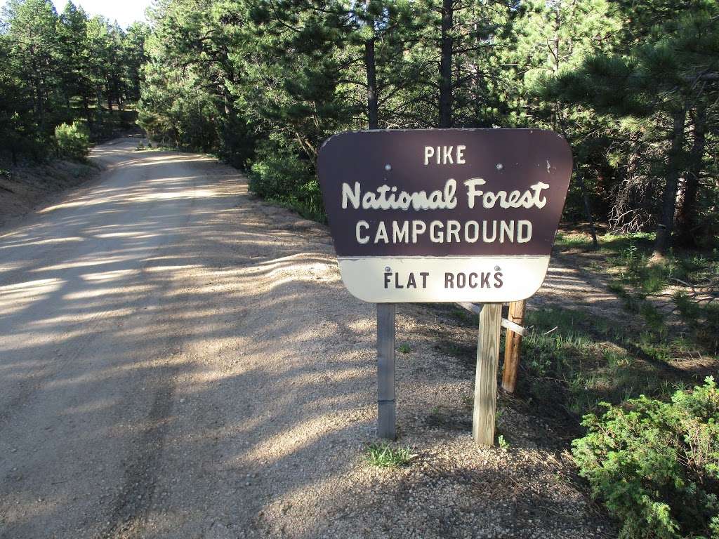 Flat Rocks Campground | S Rampart Range Rd, Sedalia, CO 80135, USA | Phone: (719) 553-1400