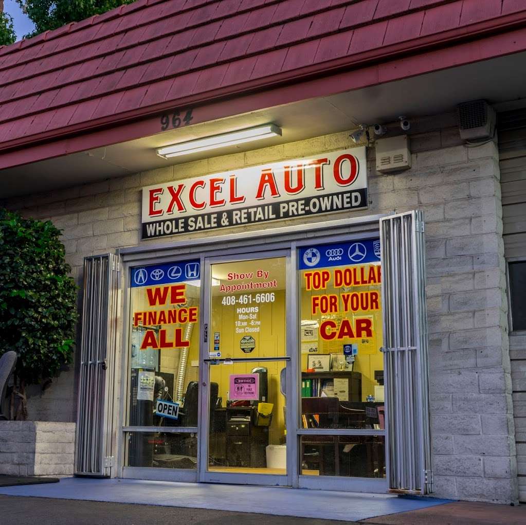 Excel Auto | 964 E El Camino Real, Sunnyvale, CA 94087, USA | Phone: (408) 461-6606