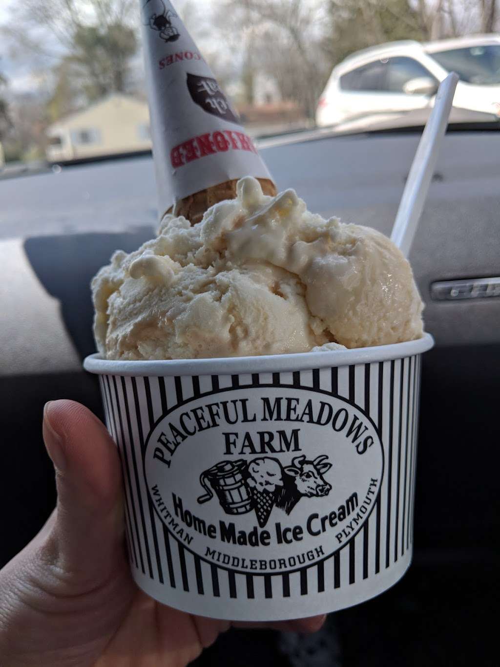 Peaceful Meadows Ice Cream | 109 W Grove St, Middleborough, MA 02346, USA | Phone: (508) 947-1322
