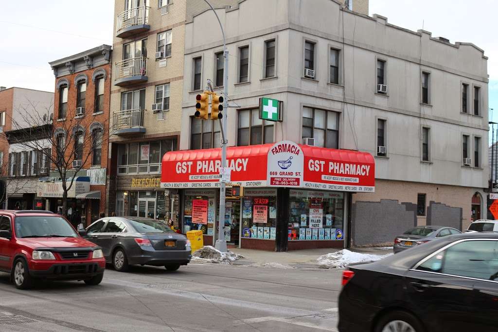 GST Pharmacy | 669 Grand St, Brooklyn, NY 11211, USA | Phone: (718) 963-1018