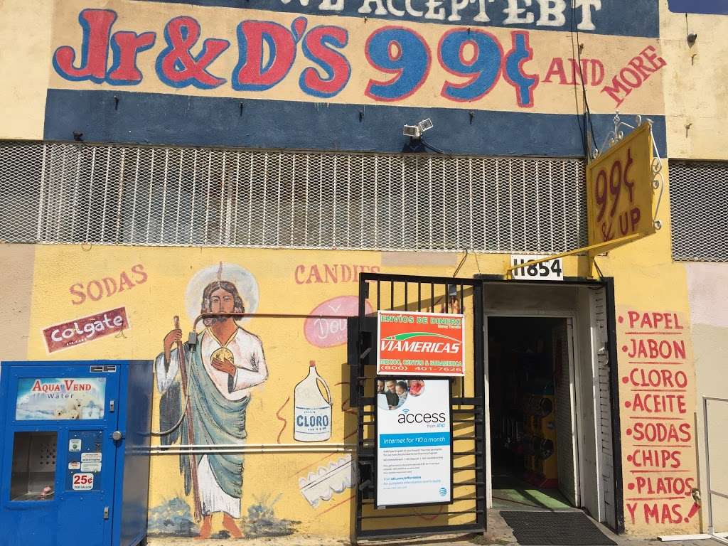 Jr & Ds 99 Cents & More | 11854 S Main St, Los Angeles, CA 90061