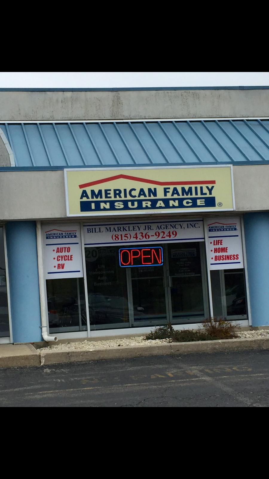 American Family Insurance - Bill Markley Jr Agency Inc. | 1948 Essington Rd ste e, Joliet, IL 60435, USA | Phone: (815) 436-9249
