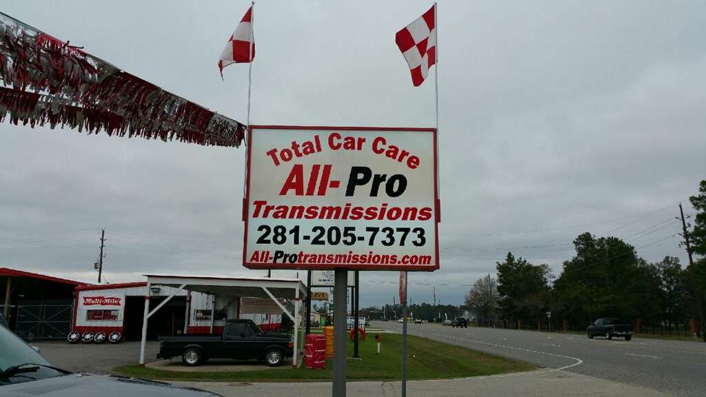 All-Pro Transmissions & Total Car Care | 22818 Commercial Ln, Tomball, TX 77375, USA | Phone: (281) 205-7373