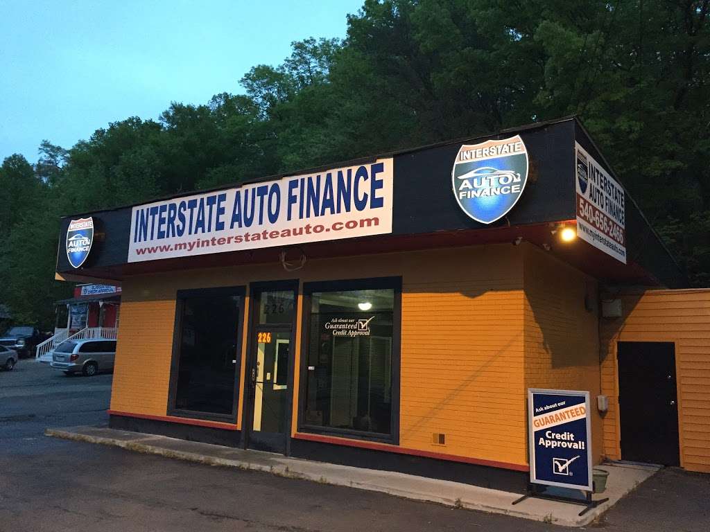 Interstate Auto Finance | 1922, 226 Cambridge St, Fredericksburg, VA 22405 | Phone: (540) 656-2466