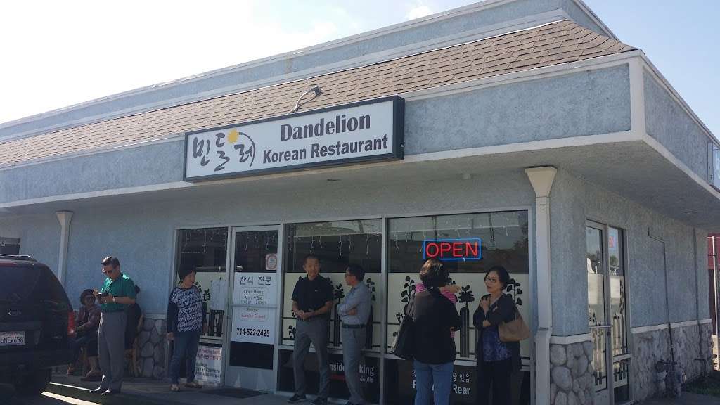 Dandelion Korean Restaurant | 8192 Commonwealth Ave Suite A, Buena Park, CA 90621, USA | Phone: (714) 522-2425