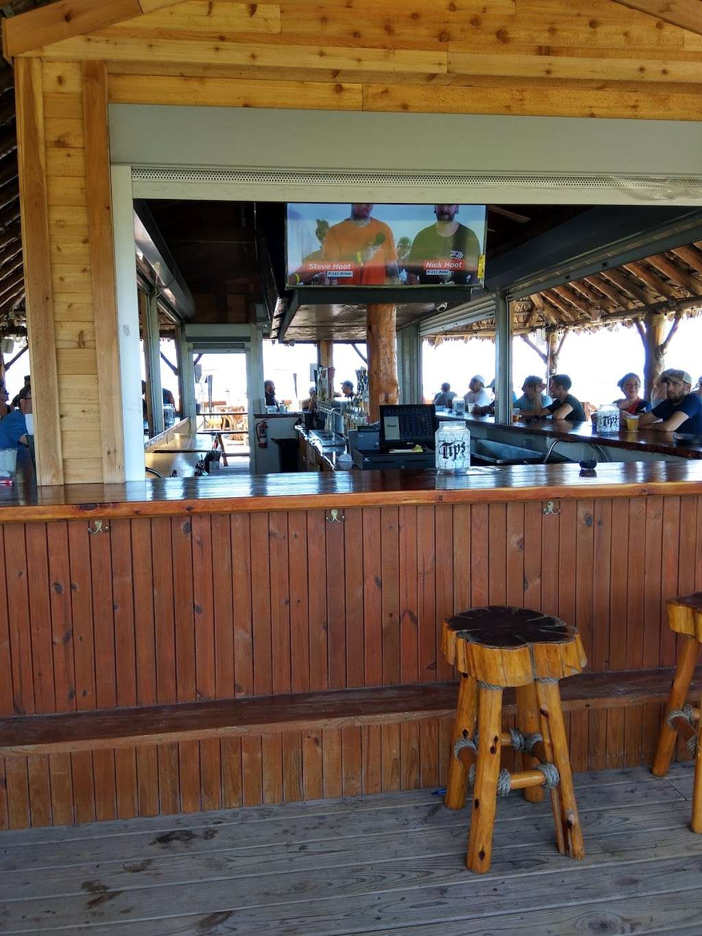 Flip Flops Beach Bar & Grill | 731 Seawall Blvd, Galveston, TX 77550, USA | Phone: (409) 539-5189