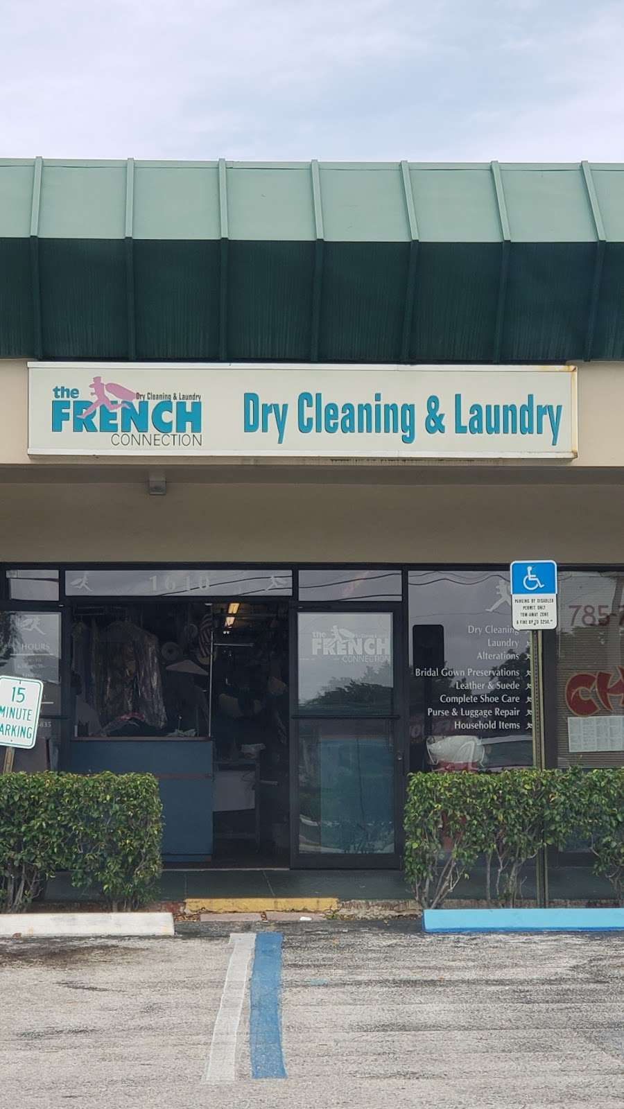 The French Connection Dry Cleaning | 1610 S Cypress Rd, Pompano Beach, FL 33060, USA | Phone: (954) 943-7880