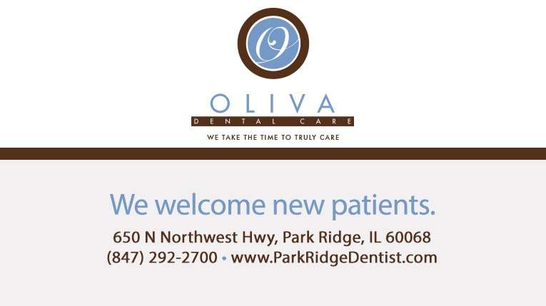 Oliva Dental Care of Park Ridge | 650 N Northwest Hwy, Park Ridge, IL 60068 | Phone: (847) 292-2700