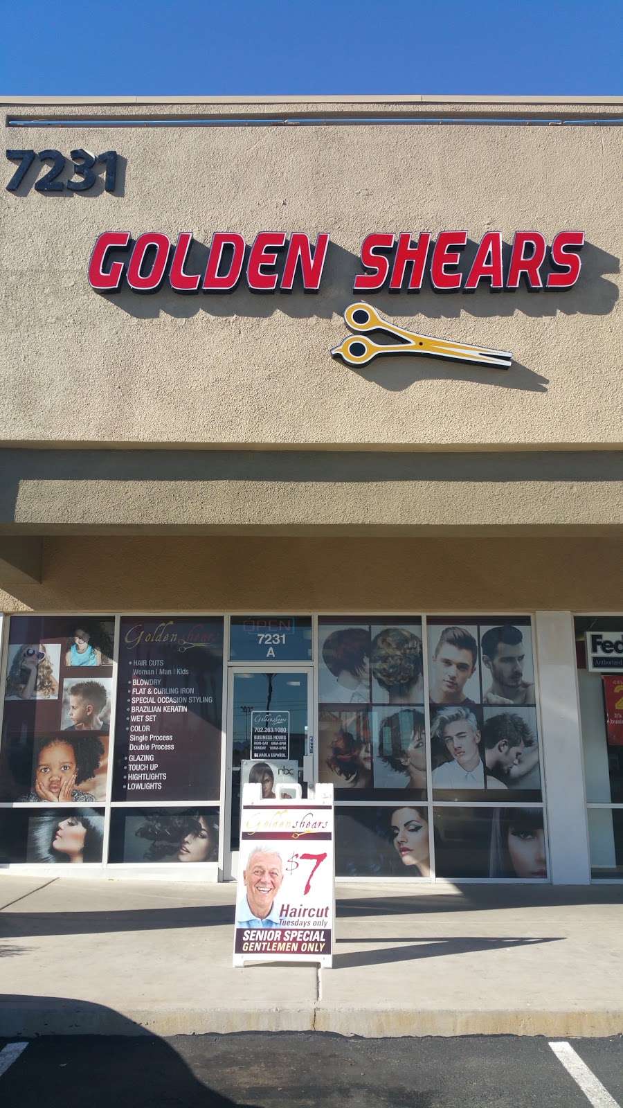 Golden shears Beauty salon | 7251 S Eastern Ave, Las Vegas, NV 89119, USA | Phone: (702) 263-1080