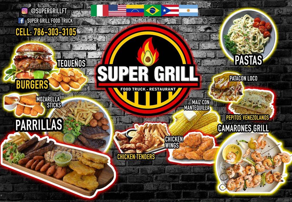 Super Grill | 5805 W Irlo Bronson Memorial Hwy, Kissimmee, FL 34746, USA | Phone: (407) 800-6765