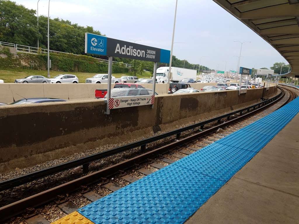 Addison Blue Line Station | Chicago, IL 60618, USA