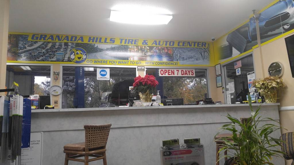 Granada Hills Tire and Auto Center | 12000 Balboa Blvd #105, Granada Hills, CA 91344 | Phone: (818) 832-7900