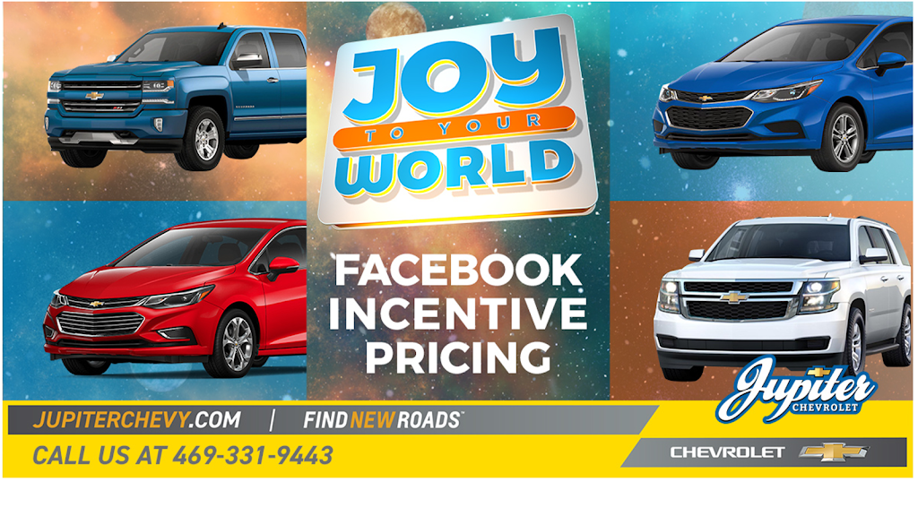 Jupiter Chevrolet | 11611 I-635, Garland, TX 75041, USA | Phone: (972) 271-9900