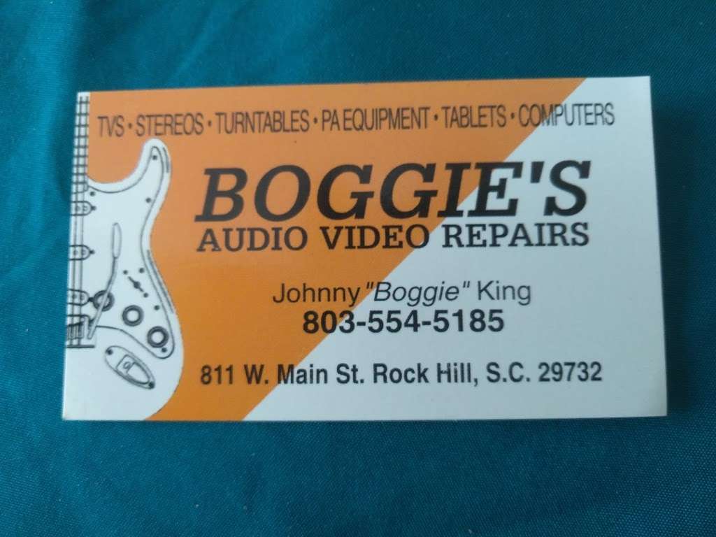 boggies audio video repair | 811 W Main St, Rock Hill, SC 29730, USA | Phone: (803) 554-5185