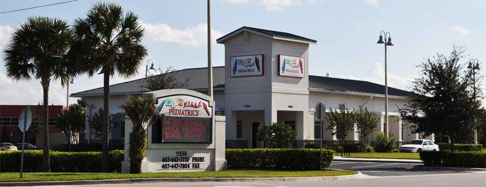 Kidsville Pediatrics IV, P.A. | 11886 Lake Underhill Rd, Orlando, FL 32825, USA | Phone: (407) 447-7773