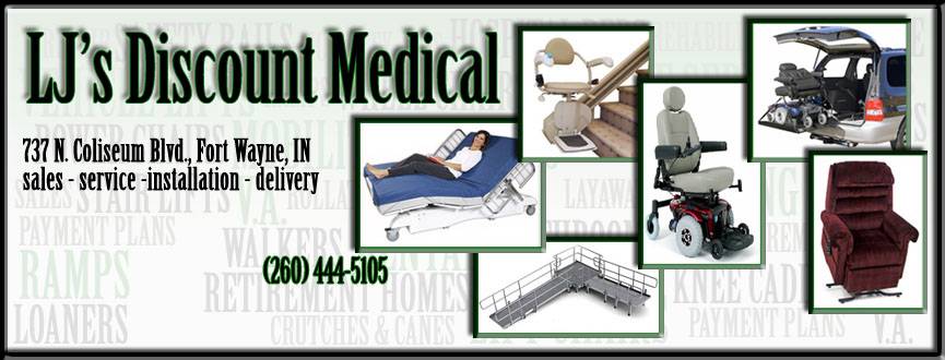 LJs Discount Medical | 737 N Coliseum Blvd, Fort Wayne, IN 46805, USA | Phone: (260) 444-5105