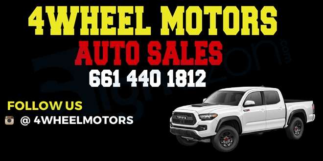 4 Wheel Motors | 9631 Taft Hwy, Bakersfield, CA 93311, USA | Phone: (661) 800-8210