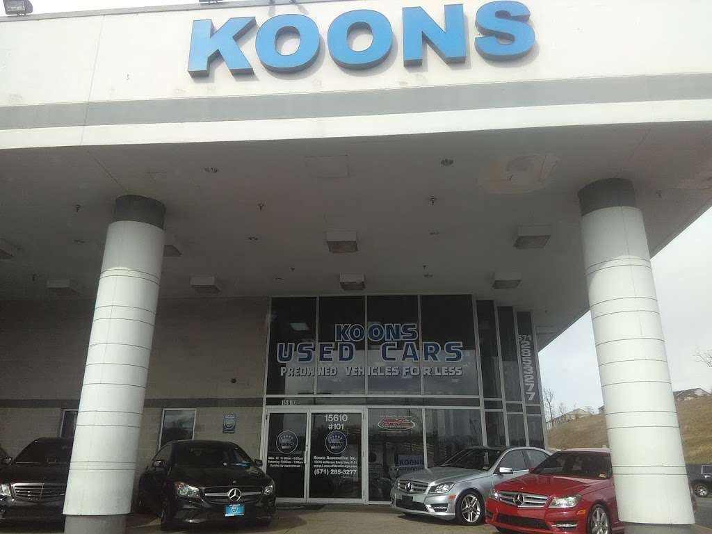 Koons Automotive of Woodbridge | 15610 Jefferson Davis Hwy, Woodbridge, VA 22191 | Phone: (571) 285-3277