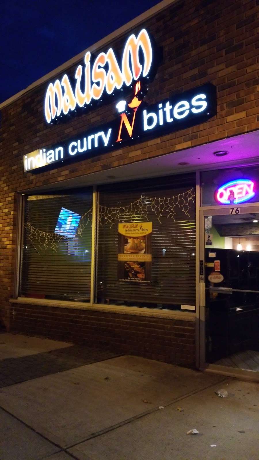 Mausam Indian Curry N Bites | 76 Market St, Clifton, NJ 07012, USA | Phone: (973) 472-3663
