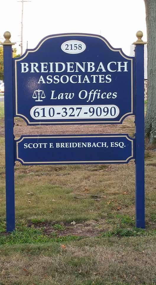Breidenbach Associates Law Offices | 2158 Sunnyside Ave, Pottstown, PA 19464, USA | Phone: (610) 327-9090
