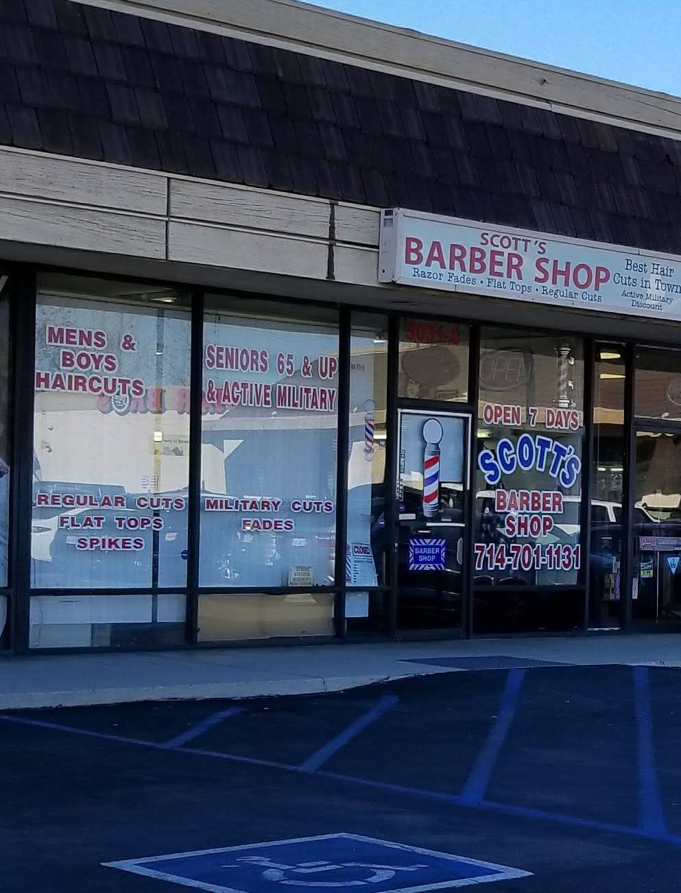 Scotts Barber Shop | 5031 E Orangethorpe Ave # C, Anaheim, CA 92807, USA | Phone: (714) 701-1131