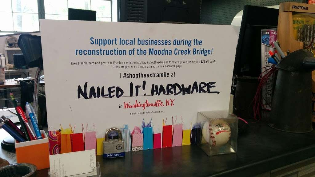 Nailed It! Hardware | 4 South St, Washingtonville, NY 10992, USA | Phone: (845) 496-3755