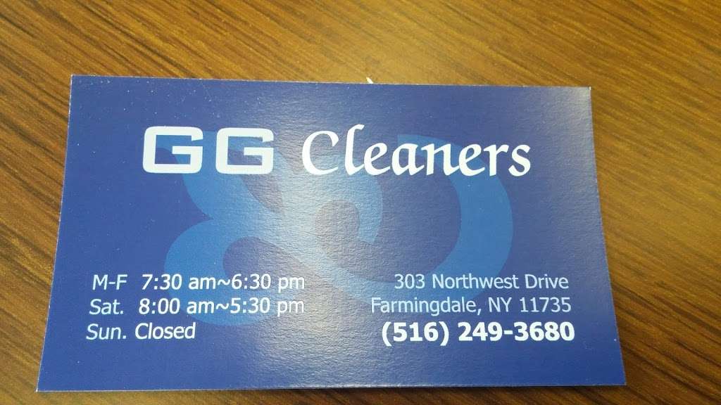 GG Cleaners | 303 Northwest Dr, Farmingdale, NY 11735, USA | Phone: (516) 249-3680
