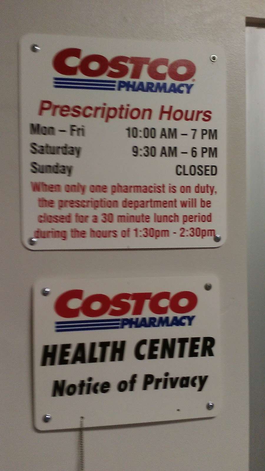 Costco Pharmacy | 11001 Southern Blvd, Royal Palm Beach, FL 33411, USA | Phone: (561) 803-8829