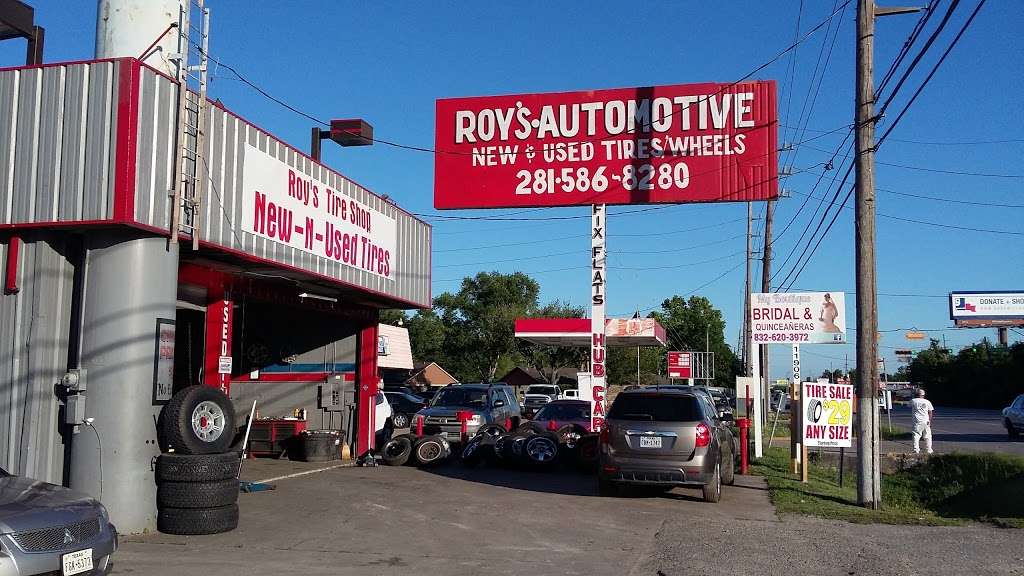 Roys Automotive and Tires | 1834, 11914 Veterans Memorial Dr, Houston, TX 77067 | Phone: (281) 586-8280
