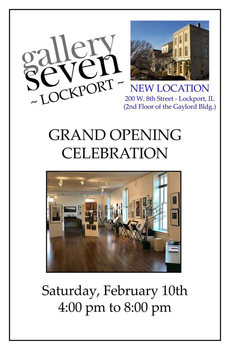 Gallery Seven | 200 W 8th St, Lockport, IL 60441, USA | Phone: (815) 483-4310