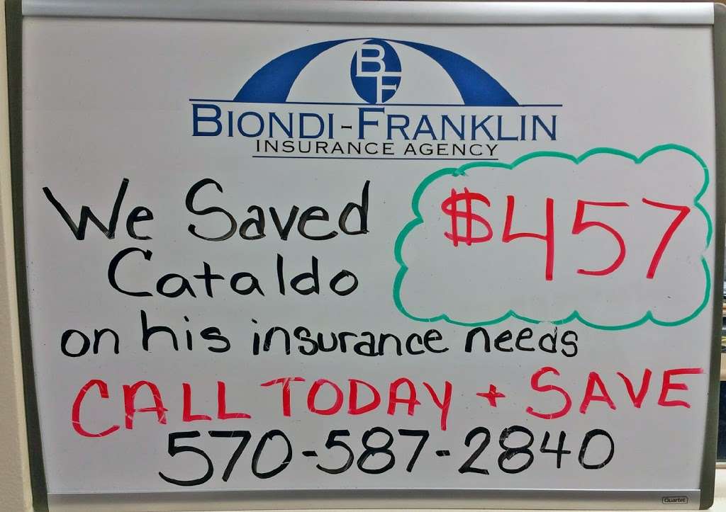 Biondi-Franklin Insurance Agency | 790 Northern Blvd F, South Abington Township, PA 18411 | Phone: (570) 587-2840