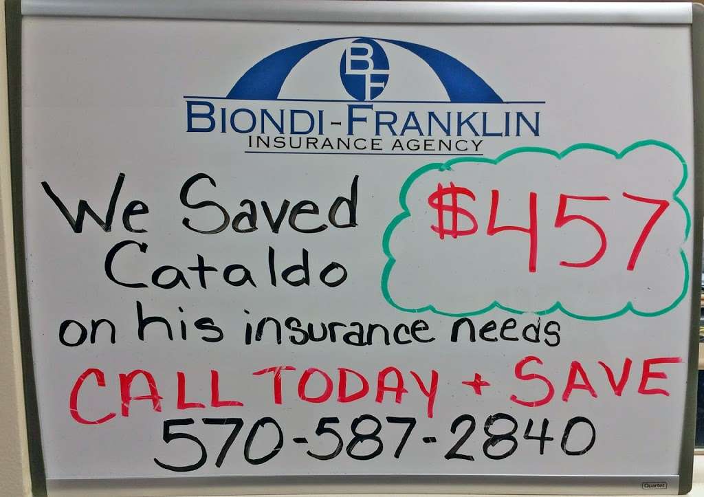 Biondi-Franklin Insurance Agency | 790 Northern Blvd F, South Abington Township, PA 18411, USA | Phone: (570) 587-2840