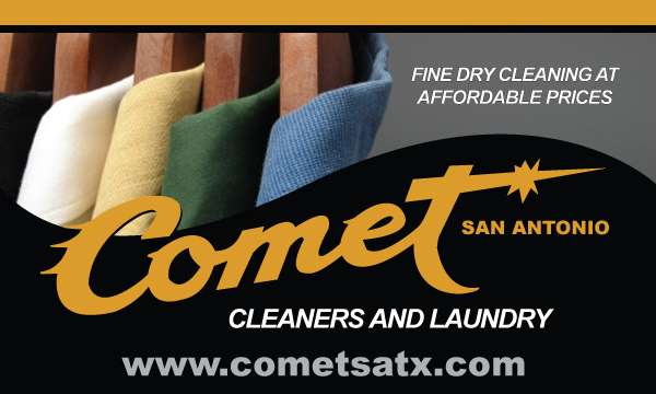 Comet Cleaners and Laundry San Antonio | 2770 E Evans Rd Suite 106, San Antonio, TX 78259, USA | Phone: (210) 265-3586