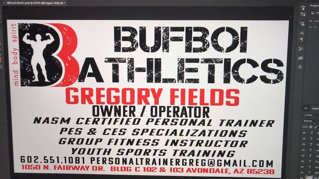 BUFBOI Athletics | C, 1050 N Fairway Dr 102 & 103, Avondale, AZ 85238, USA | Phone: (602) 551-1081