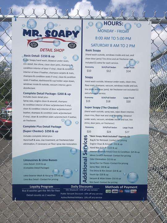 Mr. Soapy Car Wash & Detail | 8450 Whitcomb St, Merrillville, IN 46410, USA | Phone: (219) 750-1440