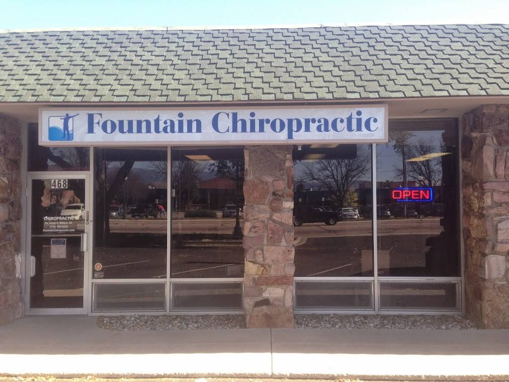 Fountain Chiropractic & Wellness Center | 468 N Santa Fe Ave, Fountain, CO 80817, USA | Phone: (719) 799-6555